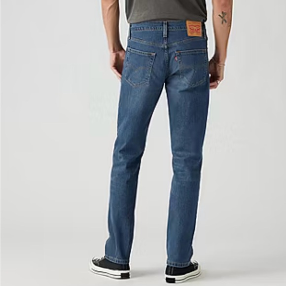 Levi's 511 Dark Wash Straight Leg Jeans - Picture 2 of 9